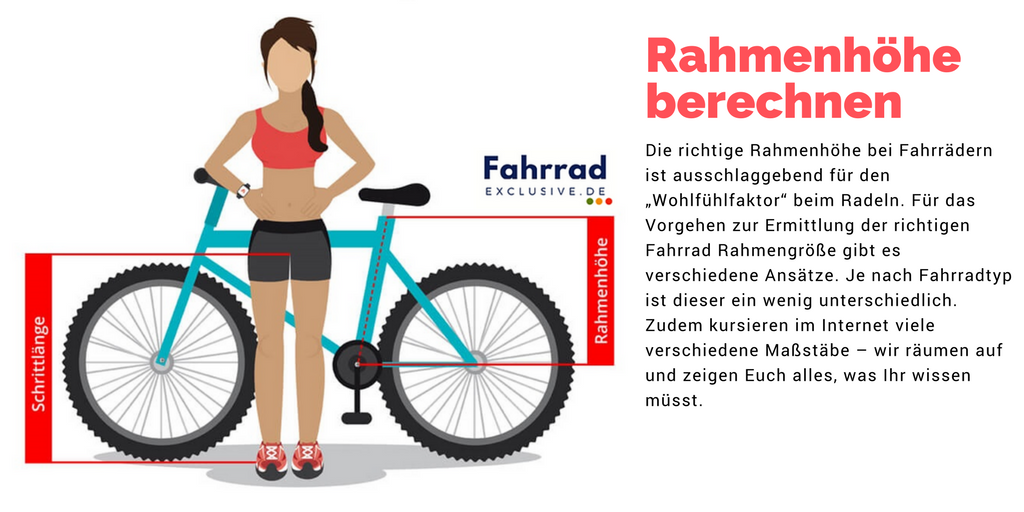 fahrrad größe zoll messen