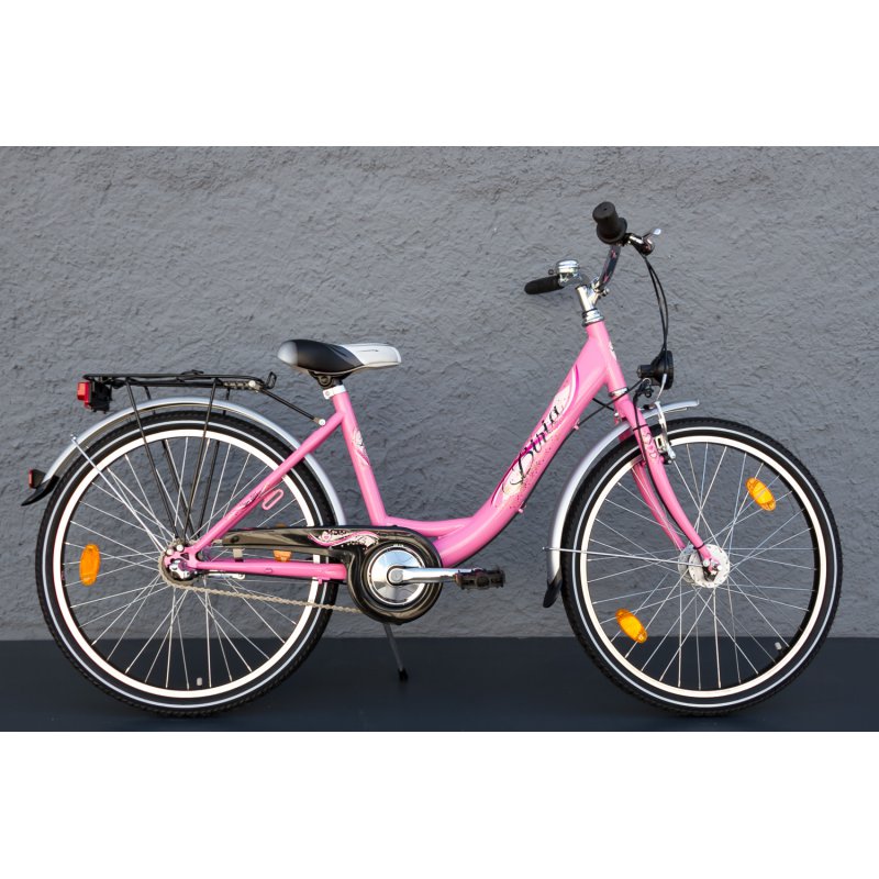 24" Zoll MIFA Biria Kinder Mädchen Fahrrad Shimano 3 Gang