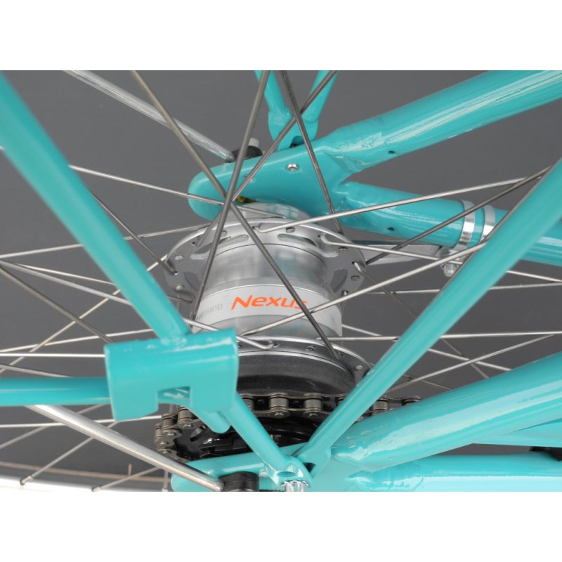 20 zoll fahrrad türkis mit korb